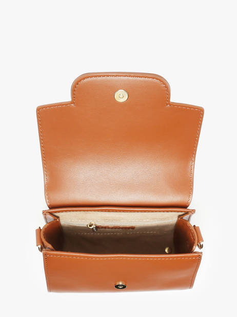 Sac BandouliÃ¨re Paris Pad Cuir Lancaster Beige paris pad 59 vue secondaire 3