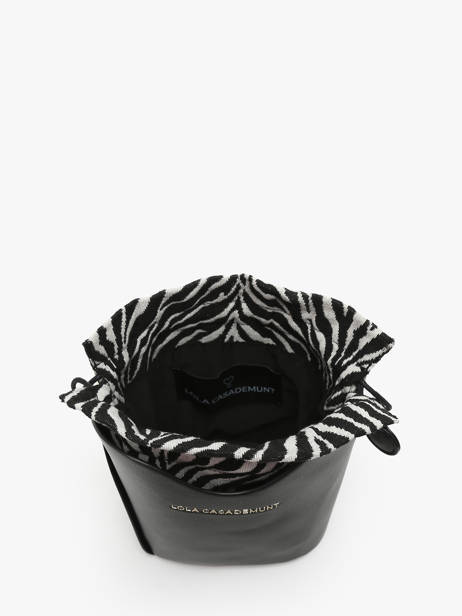 Sac BandouliÃ¨re Tresse Lola casademunt Noir tresse 15 vue secondaire 3
