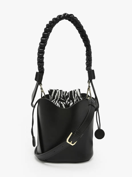 Sac BandouliÃ¨re Tresse Lola casademunt Noir tresse 15 vue secondaire 4
