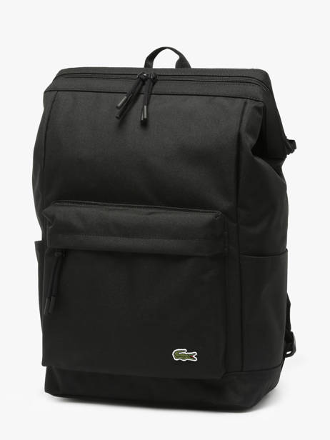 Sac Ã  Dos Business Lacoste Noir neo croc NU4598NE vue secondaire 2