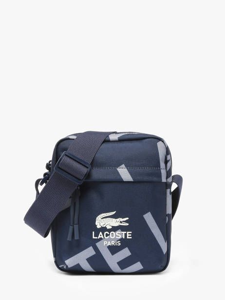 Sac BandouliÃ¨re Lacoste Bleu neo croc NU4968NZ