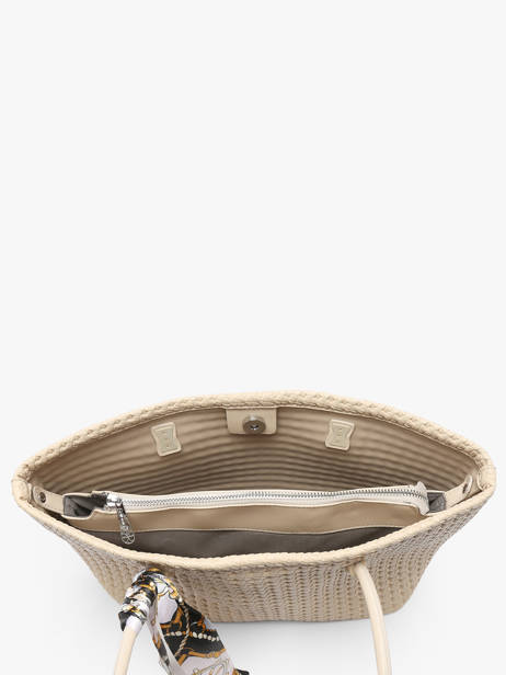 Sac PortÃ© Ã©paule Braided Miniprix Beige braided A9113 vue secondaire 2