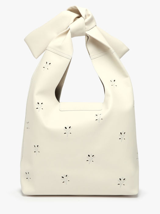 Longchamp Le pliage broderie anglaise Besaces Blanc