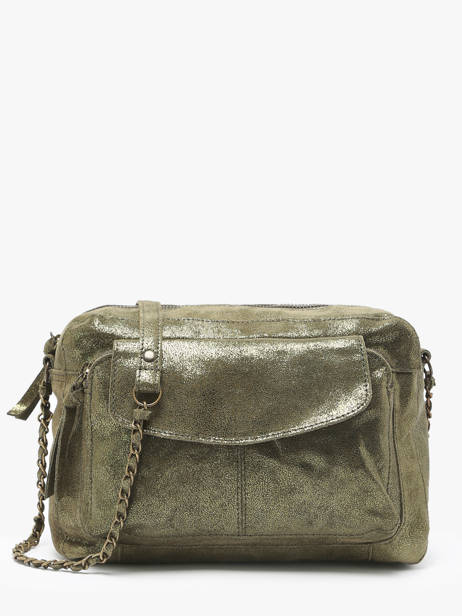 Sac BandouliÃ¨re Naina Cuir Pieces Vert naina 17087872