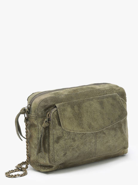 Sac BandouliÃ¨re Naina Cuir Pieces Vert naina 17087872 vue secondaire 2