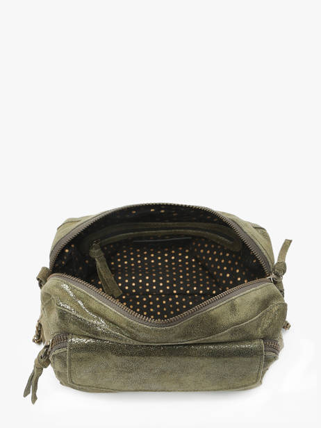 Sac BandouliÃ¨re Naina Cuir Pieces Vert naina 17087872 vue secondaire 3