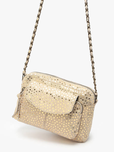 Sac Bandouliere Naina Cuir Pieces Beige naina 17063358 vue secondaire 2