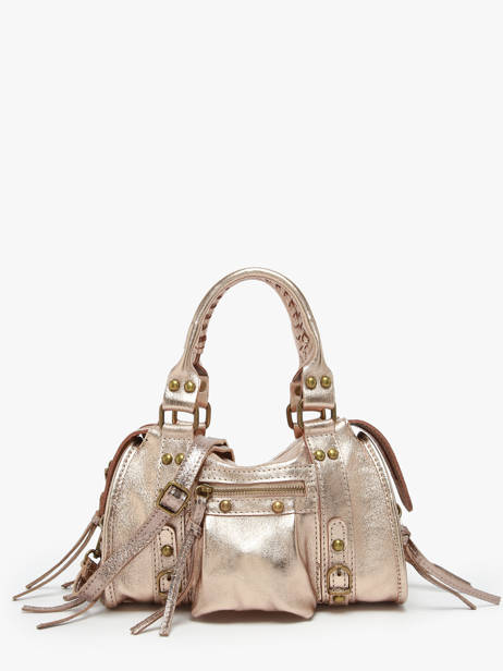 Sac BandouliÃ¨re Nine Cuir Milano Or nine NI24091