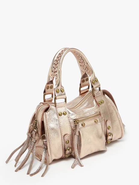 Sac BandouliÃ¨re Nine Cuir Milano Or nine NI24091 vue secondaire 2