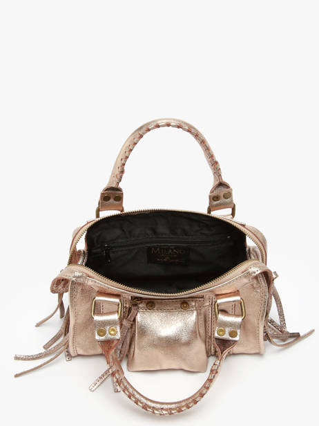 Sac BandouliÃ¨re Nine Cuir Milano Or nine NI24091 vue secondaire 3