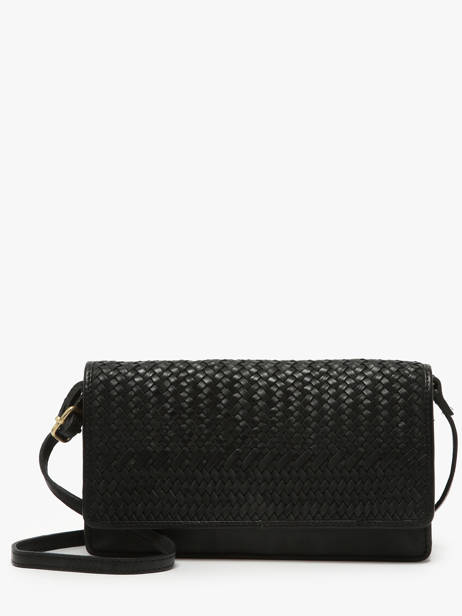 Sac BandouliÃ¨re Heritage Cuir Biba Noir heritage ROU1L