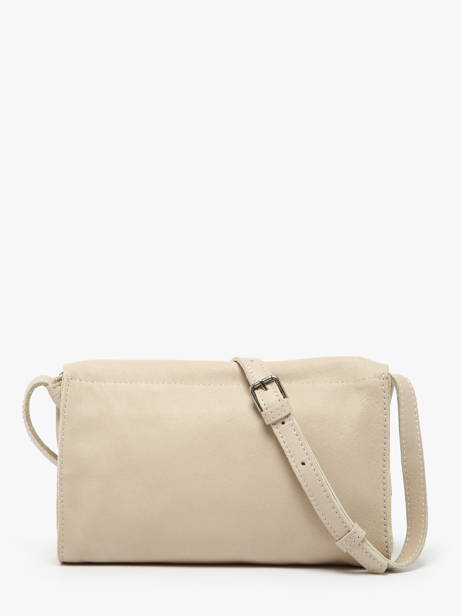 Sac BandouliÃ¨re Leather Cuir Biba Beige leather CET3L vue secondaire 4