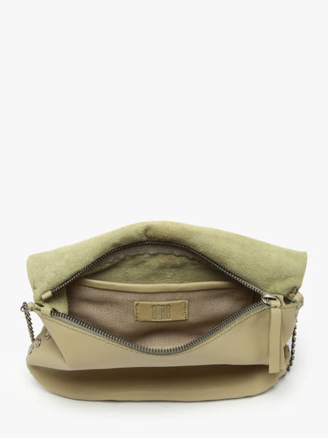 Sac Bandoulière Leather Cuir Biba Vert leather ORA1L vue secondaire 3