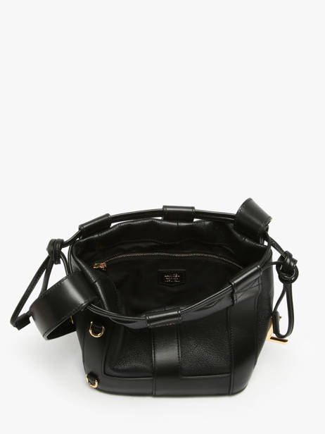 Sac BandouliÃ¨re Elles Cuir Lancel Noir elles A13357 vue secondaire 3
