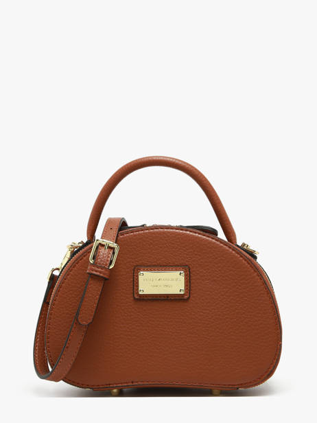Sac BandouliÃ¨re Isadora Ted lapidus Marron isadora TLRR2141