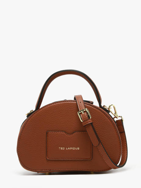 Sac BandouliÃ¨re Isadora Ted lapidus Marron isadora TLRR2141 vue secondaire 4