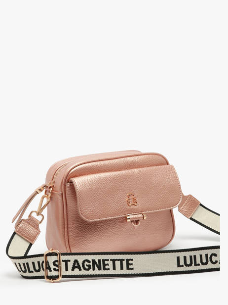 Sac BandouliÃ¨re City Lulu castagnette Rose city VANESSA vue secondaire 2