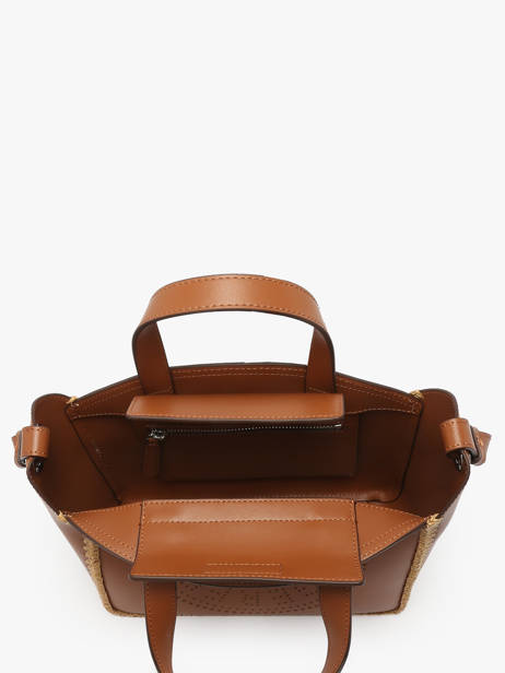 Sac PortÃ© Main K Circle Raphia Karl lagerfeld Beige k circle A2W30014 vue secondaire 3