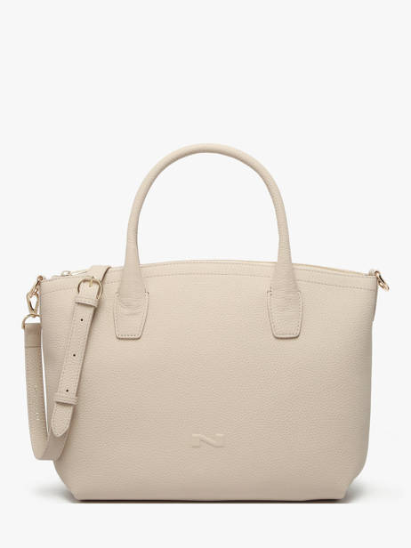 Sac Ã  Main Victoria Cuir Nathan baume Beige victoria 88