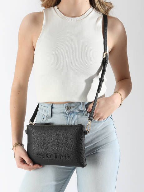Sac BandouliÃ¨re Rised Re Valentino Noir rised re VBS8P918 vue secondaire 1