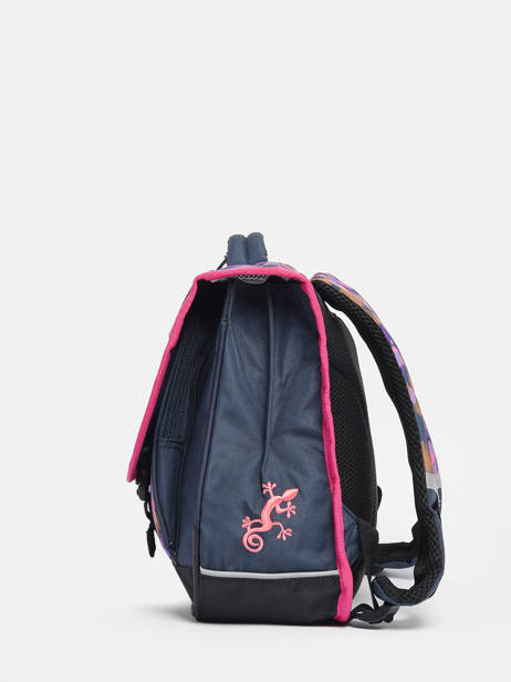 Cartable 2 Compartiments Cameleon Bleu actual PBBACA35 vue secondaire 4
