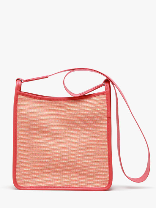 Longchamp Le foulonné soleil Sacs porté travers Rouge