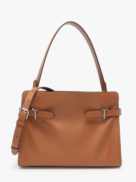 Sac PortÃ© Ã©paule Emie Cuir Le tanneur Marron emie TEMI1670