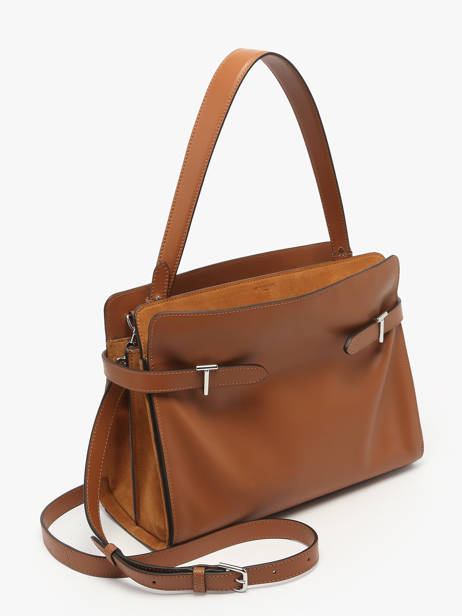 Sac PortÃ© Ã©paule Emie Cuir Le tanneur Marron emie TEMI1670 vue secondaire 2