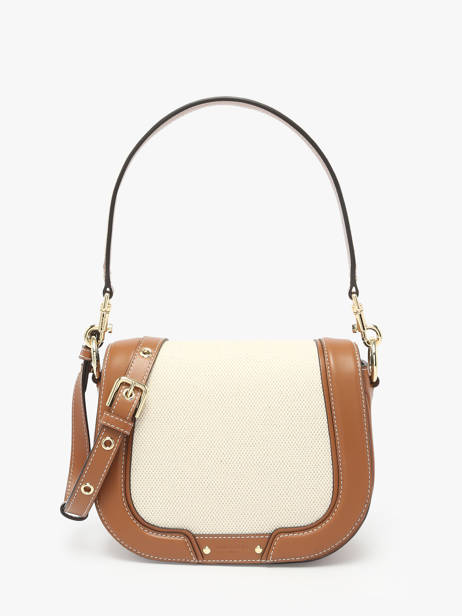 Sac BandouliÃ¨re Ella Cuir Le tanneur Beige ella TNGI1214