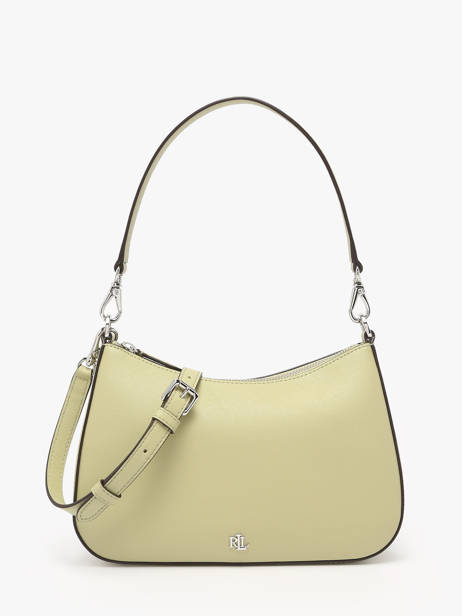 Sac PortÃ© Ã©paule Danni 26 Cuir Lauren ralph lauren Vert danni 31883768