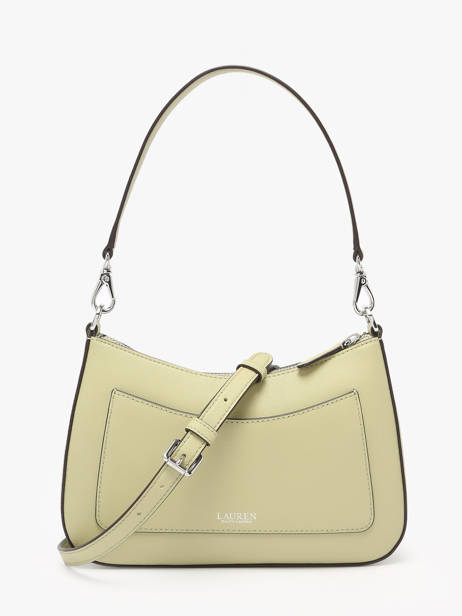 Sac PortÃ© Ã©paule Danni 26 Cuir Lauren ralph lauren Vert danni 31883768 vue secondaire 4