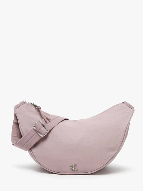 Sac BandouliÃ¨re Luna Nylon Calvin klein jeans Rose luna 4K3095G