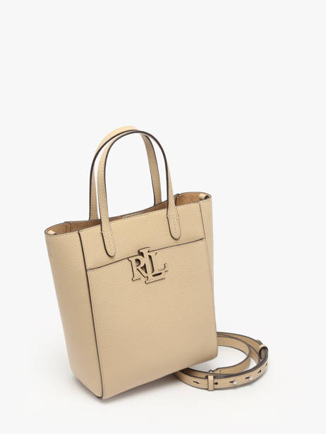 Sac Bandoulière Cameryn Cuir Lauren ralph lauren Beige cameryn 31966760 vue secondaire 2