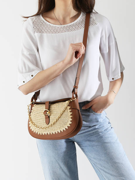 Sac Bandoulière Pia Le tanneur Beige pia TPIA1201 vue secondaire 1