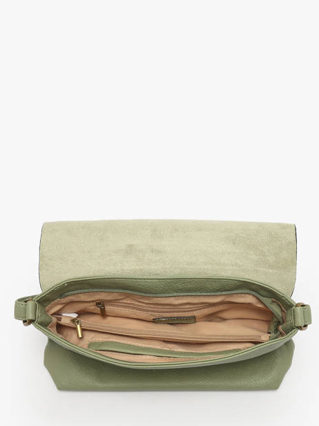 Sac BandouliÃ¨re Soft Miniprix Vert soft MD5234 vue secondaire 2