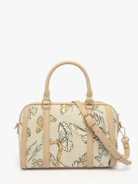 Sac PortÃ© Main Butterfly Coton Miniprix Beige butterfly 32871 vue secondaire 3