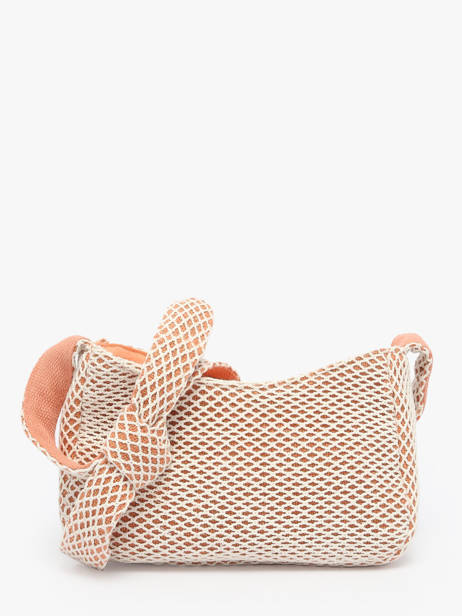 Sac BandouliÃ¨re Estival Coton Le voyage en panier Orange estival PM851 vue secondaire 4
