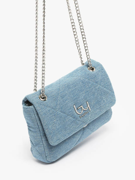 Sac PortÃ© Ã©paule Dorado Denim By byblos Bleu dorado denim BS35B01D vue secondaire 2