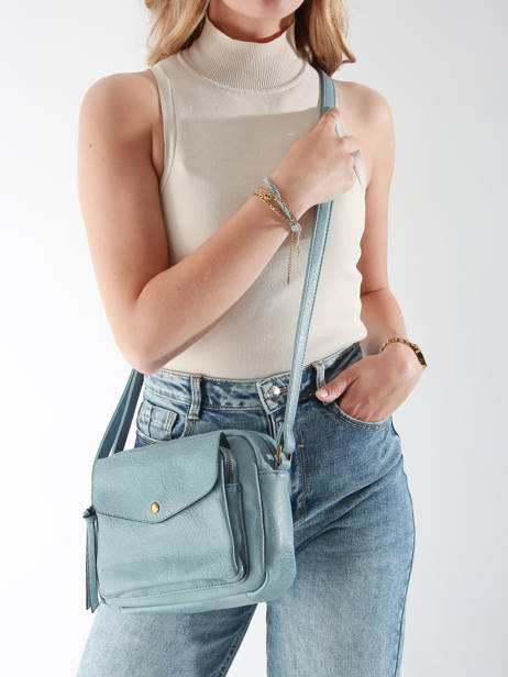 Sac BandouliÃ¨re Dea Miniprix Bleu eva MD5212 vue secondaire 1