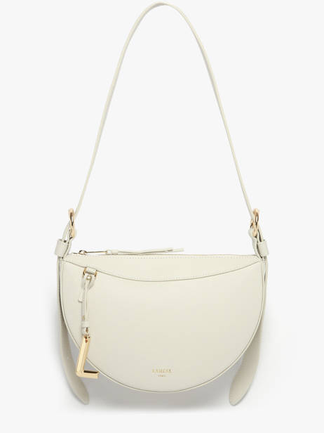 Sac BandouliÃ¨re Faubourg Cuir Lancel Beige faubourg A13525