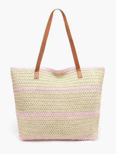 Sac PortÃ© Ã©paule Cabas Polyester Gerard pasquier Rose cabas P25022 vue secondaire 4