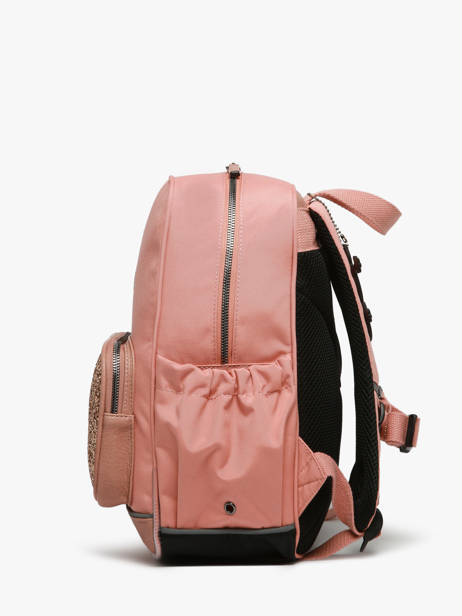 Sac Ã  Dos 2 Compartiments Cameleon Rose vintage fantasy SD33 vue secondaire 2