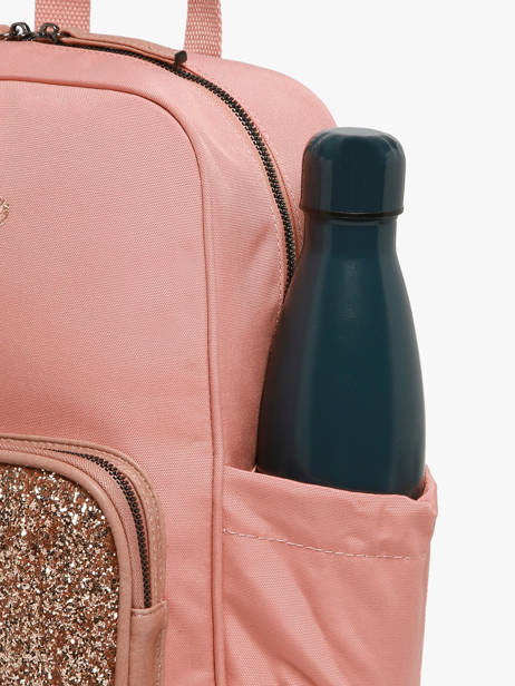 Sac Ã  Dos 2 Compartiments Cameleon Rose vintage fantasy SD33 vue secondaire 5