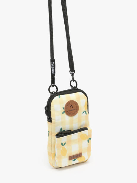 Porte Téléphone  Cabaia Beige accessoire PHONEBAG vue secondaire 2