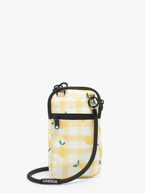 Porte Téléphone  Cabaia Beige accessoire PHONEBAG vue secondaire 4