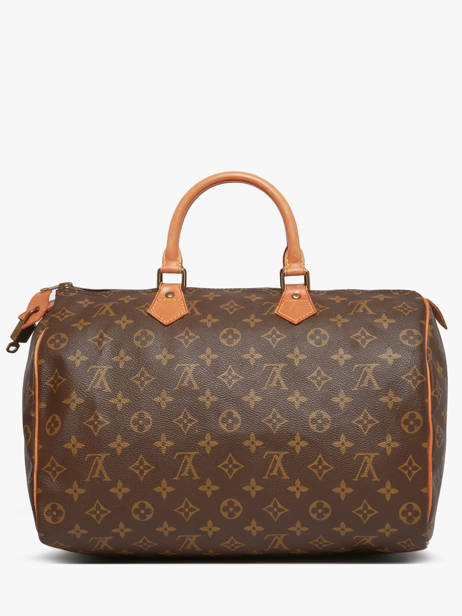 Sac à Main D'occasion Speedy 30 Monogrammé Louis vuitton Marron second life 1345894