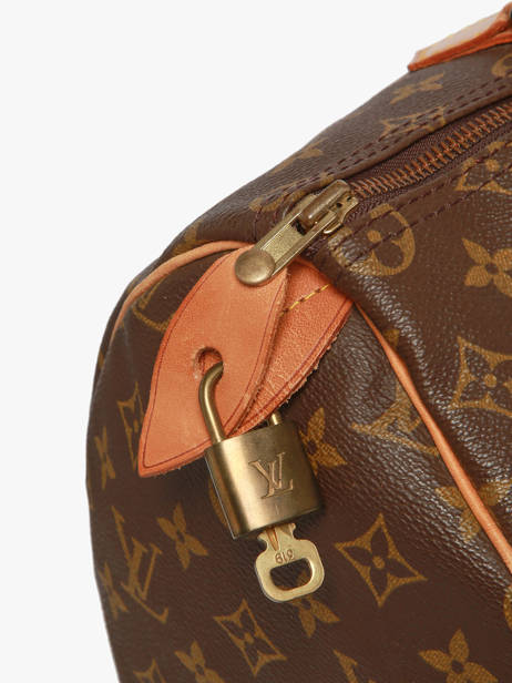 Sac à Main D'occasion Speedy 30 Monogrammé Louis vuitton Marron second life 1345894 vue secondaire 2