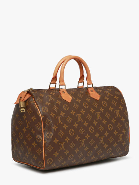 Sac à Main D'occasion Speedy 30 Monogrammé Louis vuitton Marron second life 1345894 vue secondaire 4