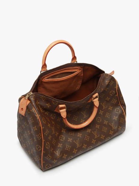 Sac à Main D'occasion Speedy 30 Monogrammé Louis vuitton Marron second life 1345894 vue secondaire 5