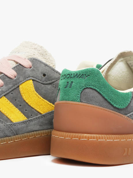 Sneakers En Cuir Coolway Gris men 86035950 vue secondaire 2